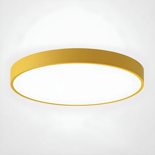 Modern minimalist dining room ceiling lamp, round LED flush