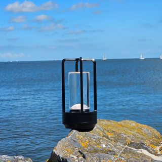Cordless touch sensor table lamp — adjustable color warm glow