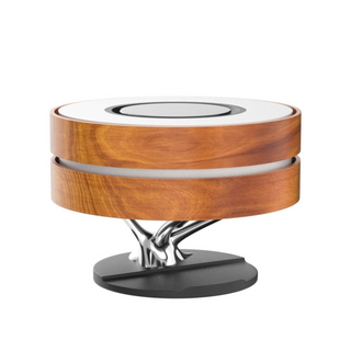 Wireless charging bedside lamp front — Bluetooth dimmable