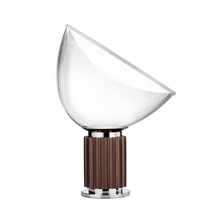 Minimalist aluminum lamp side — black matte gloss white