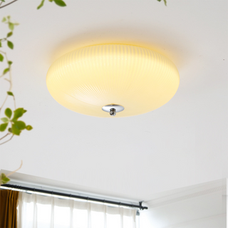 Glass LED ceiling fixture French – modern minimalist dining