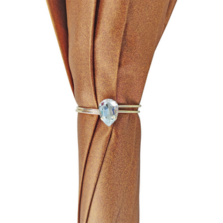 Women's handmade fancy umbrella 24K gold Swarovski top