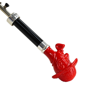 Gentleman's striped automatic Sherlock Holmes handle carbon fiber Italian umbrella top