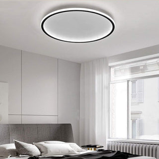 Ultra-Thin Ceiling Light - Adjustable Round LED Minimalist Light Fixture for Living Room