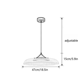 Modern LED Pendant Light - Gold Black Bowl Design | Energy Efficient Lighting