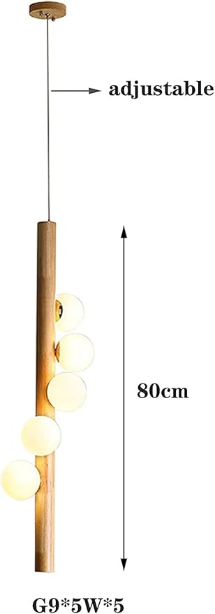 Driftwood Pendant Light – Scandinavian Pendant Lamp with Soft Ambient Lighting