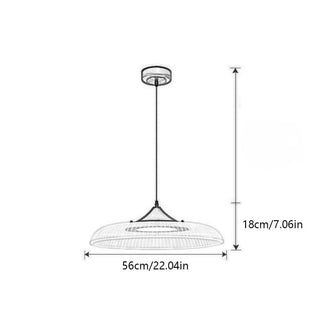 Modern LED Pendant Light - Gold Black Bowl Design | Energy Efficient Lighting