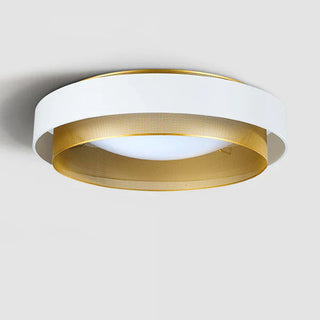 LED flush mount ceiling panel light – minimalist slim warm glow