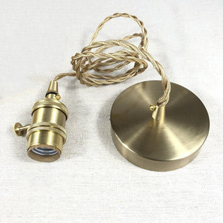 Vintage Glass Pendant Light - Elegant Cylindrical Glass Lamp for Kitchen Island