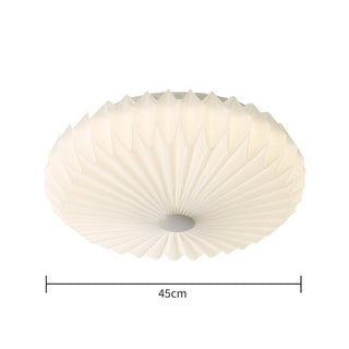 Plafonnier Nuage – Luminaire LED Moderne au Design Plissé Origami
