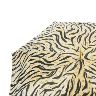 Enameled brass safari hippo handmade Italian umbrella open canopy
