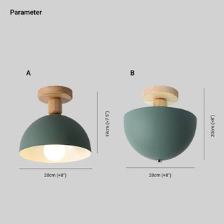 Plafonnier Scandinave - Lampe Ronde Encastrée Minimaliste Finition Mate