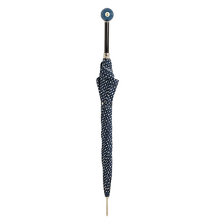 Luxury billiard resin handle water resistant handmade Italian umbrella close-up