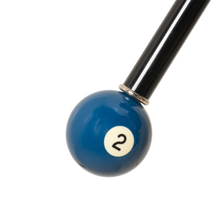 Luxury billiard resin handle water resistant handmade Italian umbrella canopy