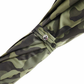 Luxury camouflage skull handle automatic handmade Italian men's umbrella open