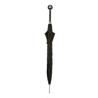 Billiard pool 8-ball resin handle luxury handmade Italian men's umbrella close-up