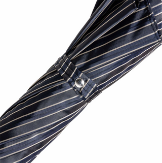 Luxury metal handle gift box handmade Italian men's umbrella detail