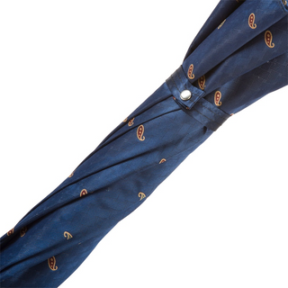 Hand carved Schnauzer wooden handle automatic handmade Italian men's umbrella top
