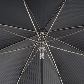 Silver tiger automatic metal handle handmade Italian luxury men's umbrella open