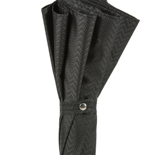 Luxury silver ram handle automatic handmade Italian men's umbrella detail