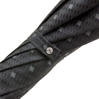 Classic men's automatic waterproof canopy 95cm Italian rain umbrella detail