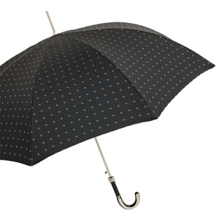 Classic men's automatic waterproof canopy 95cm Italian rain umbrella side view