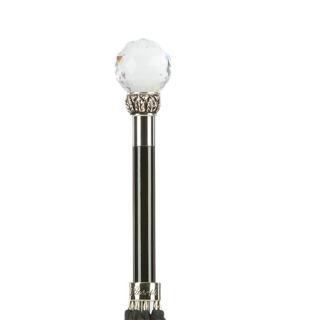 Luxury crystal handle gift box automatic handmade Italian men's umbrella canopy