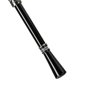Luxury enameled resin handle automatic handmade Italian men's umbrella open