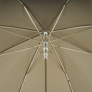 Luxury enameled resin handle automatic handmade Italian men's umbrella detail