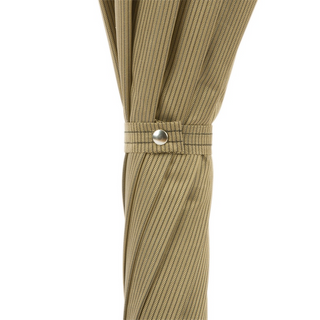 Luxury enameled resin handle automatic handmade Italian men's umbrella top view