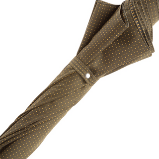 Bespoke gentleman automatic chestnut handle water-repellent Italian umbrella top