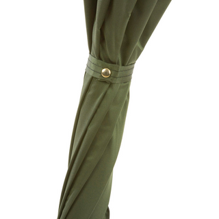 Fox enameled brass handle automatic handmade Italian men's umbrella open