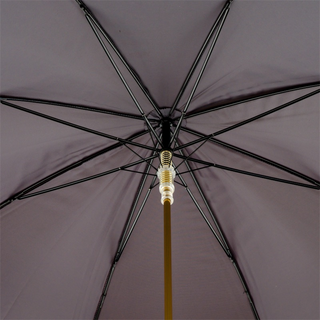 Burgundy dog handle automatic gift box waterproof Italian men's umbrella open