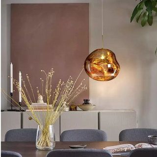 Transparent Acrylic Pendant Light – Modern Ceiling Lamp with Adjustable Hanging Cable