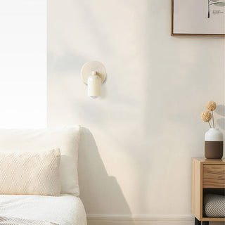 Small wall sconce coloured stained glass — modern fixture