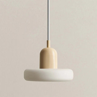 Morandi Scandinavian pendant with colorful glass design