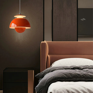 Mushroom-shaped pendant lamp in Nordic minimalist style