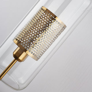 Glass golden ball bedside modern wall sconce — lamp