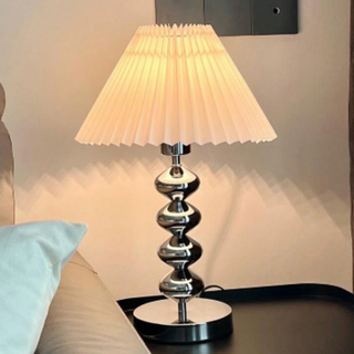 Rechargeable touch lamp illuminated — stylish warm ambient