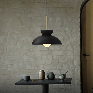 Nordic minimalist resin pendant with adjustable hanging