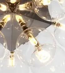 Modern Pendant Lamp – Adjustable Glass Bubbles | Energy Efficient Lighting by Lumavera