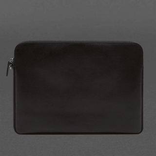 leather macbook case macbook pro 13 zipper pocket wrist strap studio view