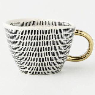 hand painted ceramic mugs luxury porcelain drinkware gold handle 350ml cup collection view