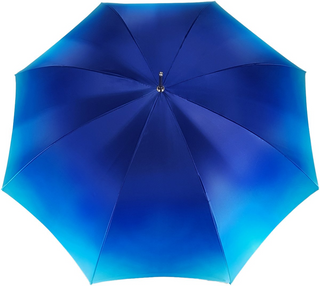 Leopard print umbrella – canopy pattern close-up