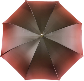 Baroque umbrella – UV protection satin canopy view