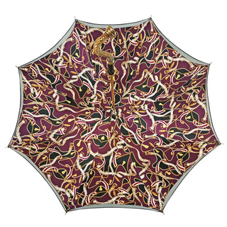Exclusive amethyst elegance umbrella amethyst crystal handle