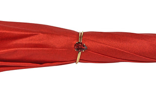 Romantic roses umbrella – Swarovski handle side profile