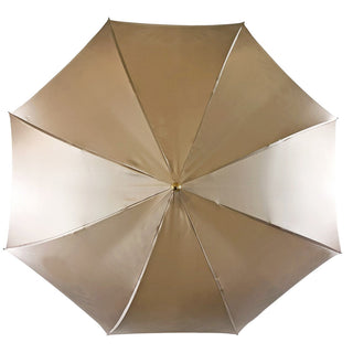 Luxury animalier umbrella gold snake handle detail