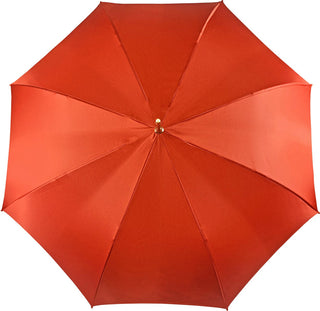 Handmade red luxury umbrella jewel carbon fiber open canopy