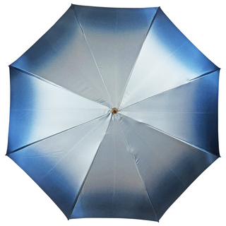Satin multicolor umbrella – canopy colors close-up